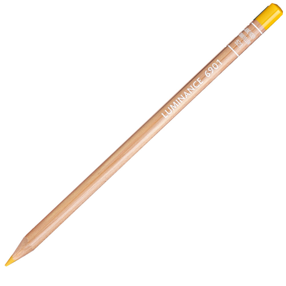 Lápis de Cor Caran d'Ache Luminance 523 Indian Yellow
